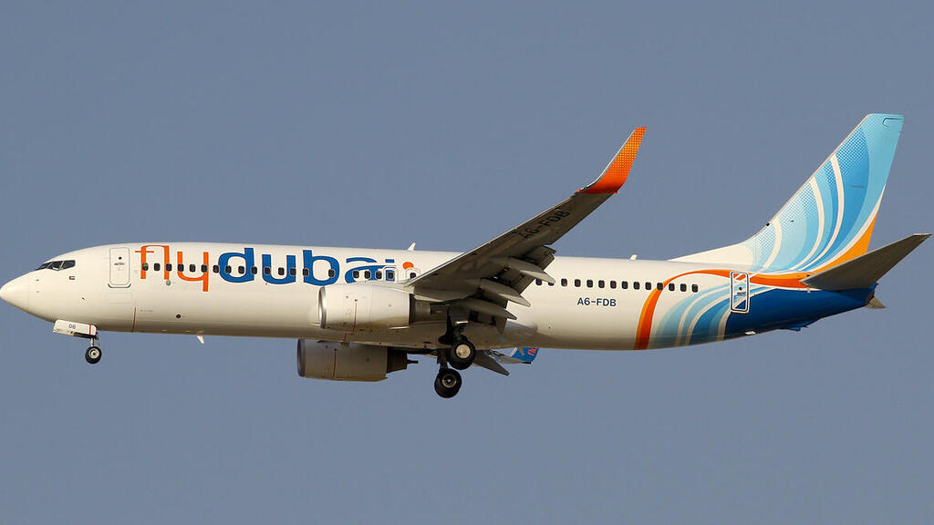 מטוס של פליי דובאי Fly Dubai