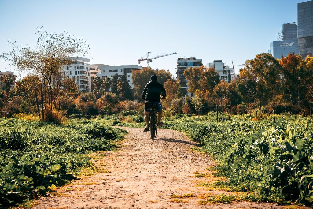 שביל הפארק ושכונת חרוזים (צילום: UNIT) שביל הפארק ושכונת חרוזים
