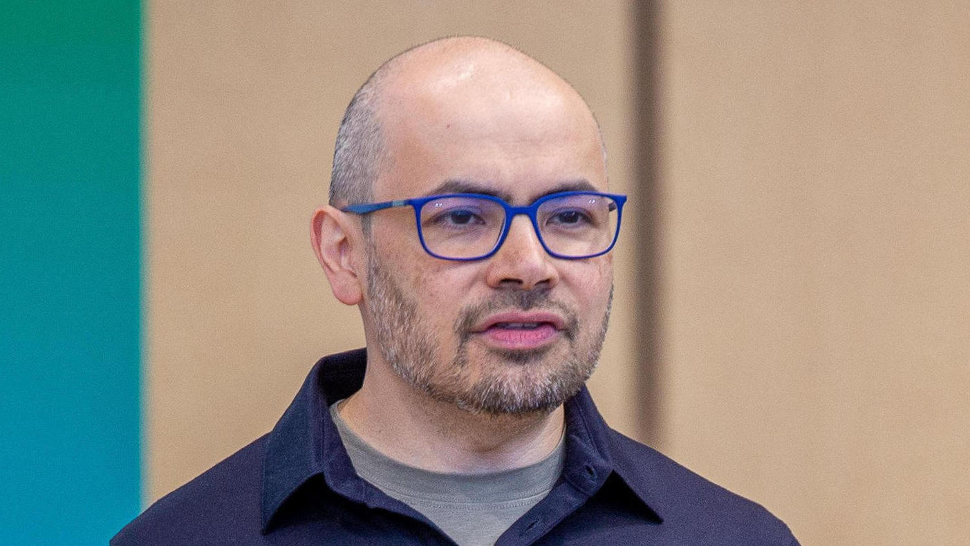 (FILES) DeepMind co-founder and chairman Demis Hassabis speaks at the 2026 Google I/O technology developer conference in Mountain View, California, on May 19, 2026. The world's biggest AI companies are working on creating a standards body, ChatGPT-maker OpenAI said on September 15, 2026, as fears rise about the dangers of AI and pressure is on to create a safer version of the technology. Open…