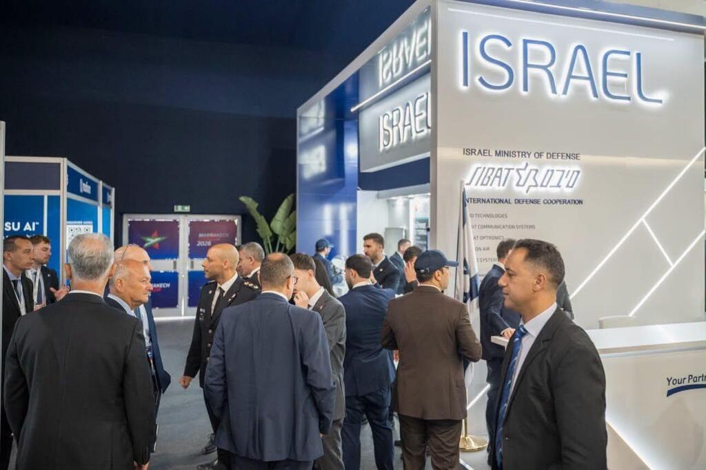 Israel pavilion in Marrakech. (Ministry of Defense) Israel pavilion in Marrakech