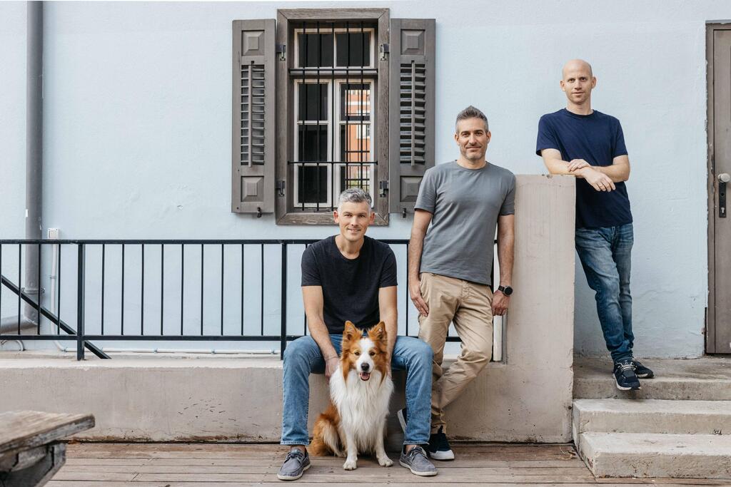 Zenzap founders. (Photo: Avishag Saar Yashuv) מייסדי Zenzap משמאל: גיא וייס (מנכ"ל) נועם ניומן (COO) יהונתן בין (CTO)