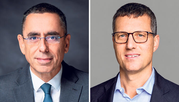 From right: Ben Langworthy, a principal at Centerbridge Partners, Avi Levi, CEO of Discount Bank From right: Ben Langworthy, a principal at Centerbridge Partners, Avi Levi, CEO of Discount Bank