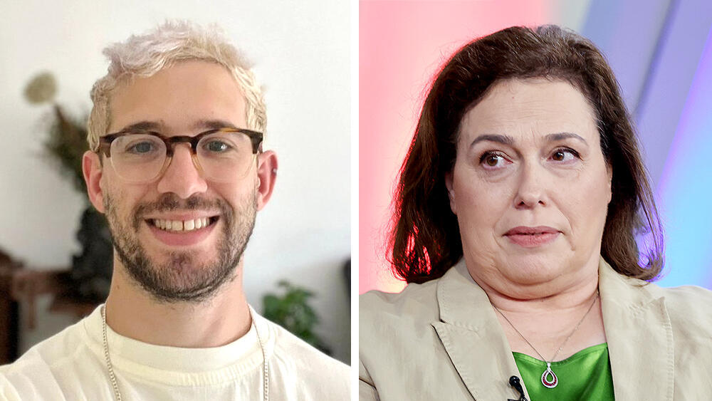 מימין מנכ"לית הר"י עו"ד לאה ופנר וד"ר אסף ויטל