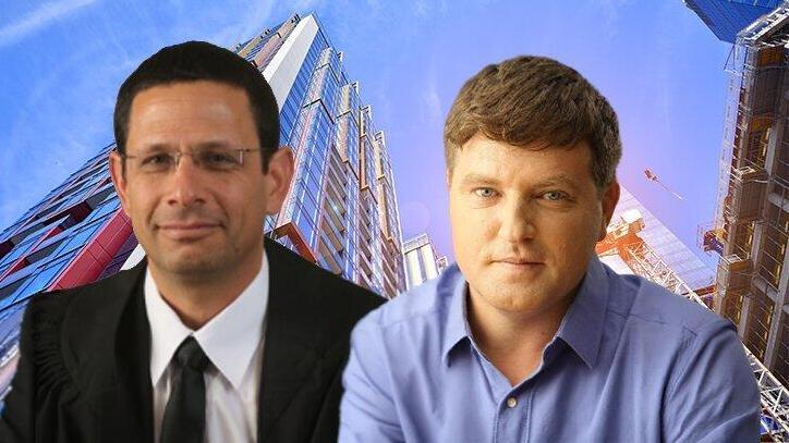 ראש עיריית פתח תקווה רמי גרינברג והשופט אלי ברנד