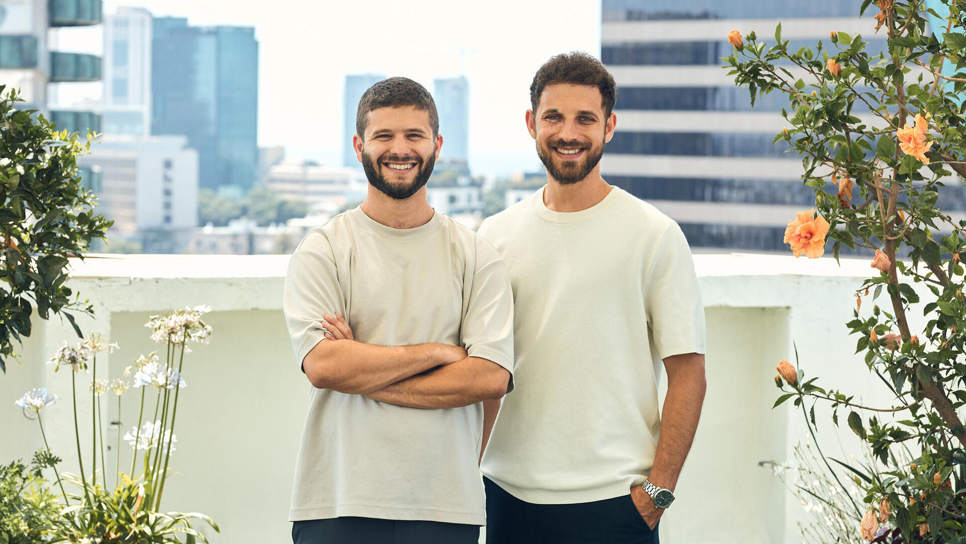 מייסדי MAVE מייב מימין רזיאל אורן ו גיא אשל