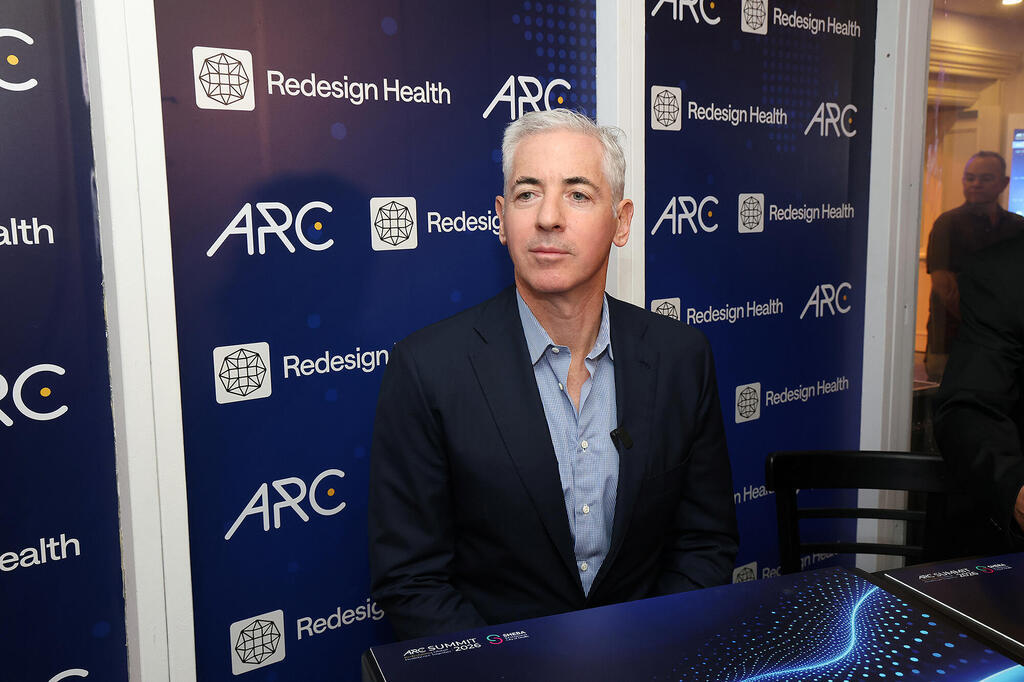 Bill Ackman. (Photo: Sheba Medical Center) ביל אקמן הוועידה השנתית לחדשנות של מרכז arc ב בית החולים שיבא תל השומר