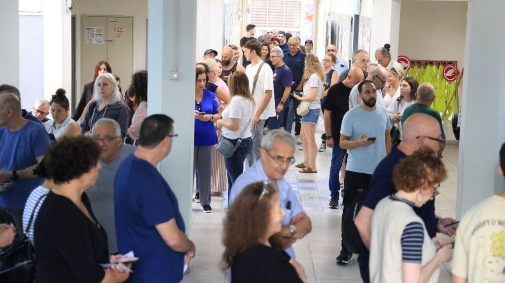 קלפי בחירות תורים תור ראש העין