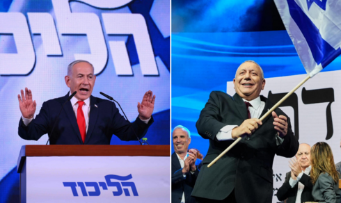 Gadi Eisenkot (right) and Benjamin Netanyahu. Gadi Eisenkot (right) and Benjamin Netanyahu.
