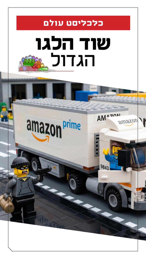 כלכליסט עולם - שוד הלגו הגדול ורטיקלי