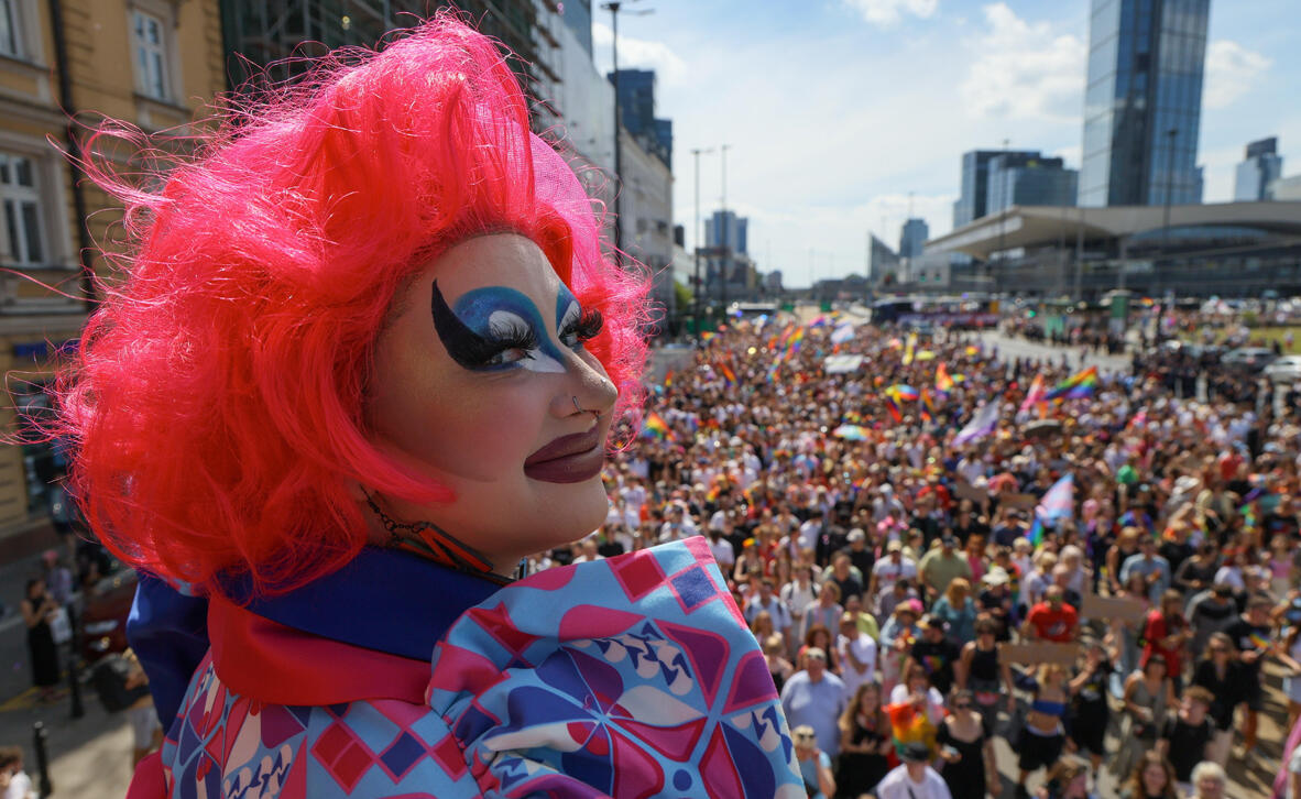 צועדים וגאים: תמונות ממצעדי גאווה  ברחבי העולם