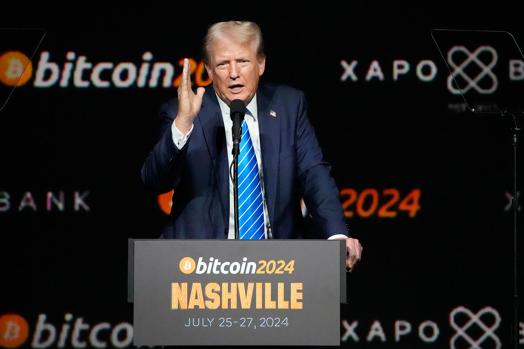 Make Bitcoin Great Again: Crypto industry unites around Trump | Ctech