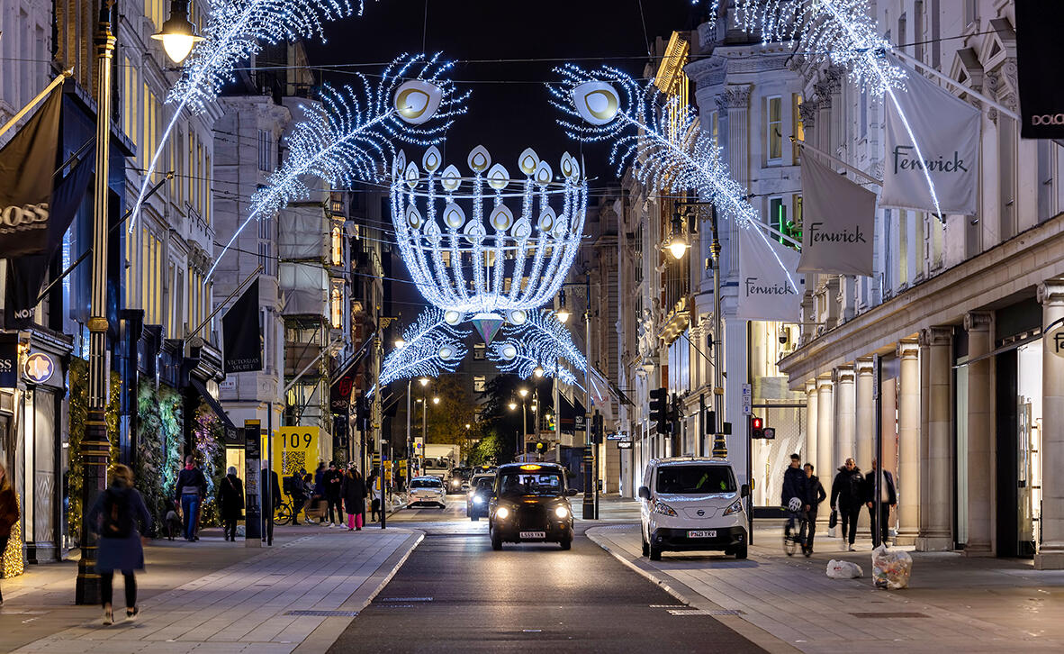 פוטו רחובות קמעונאים יקרים רחוב בונד לונדון , צילום: Shutterstock